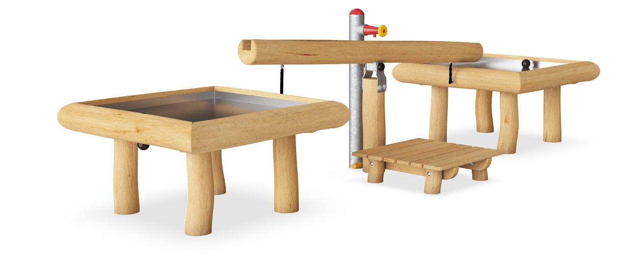 Water Seesaw with 2 Splash Tables