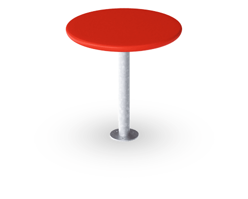 LOOP Tisch für Oberflächenmontage