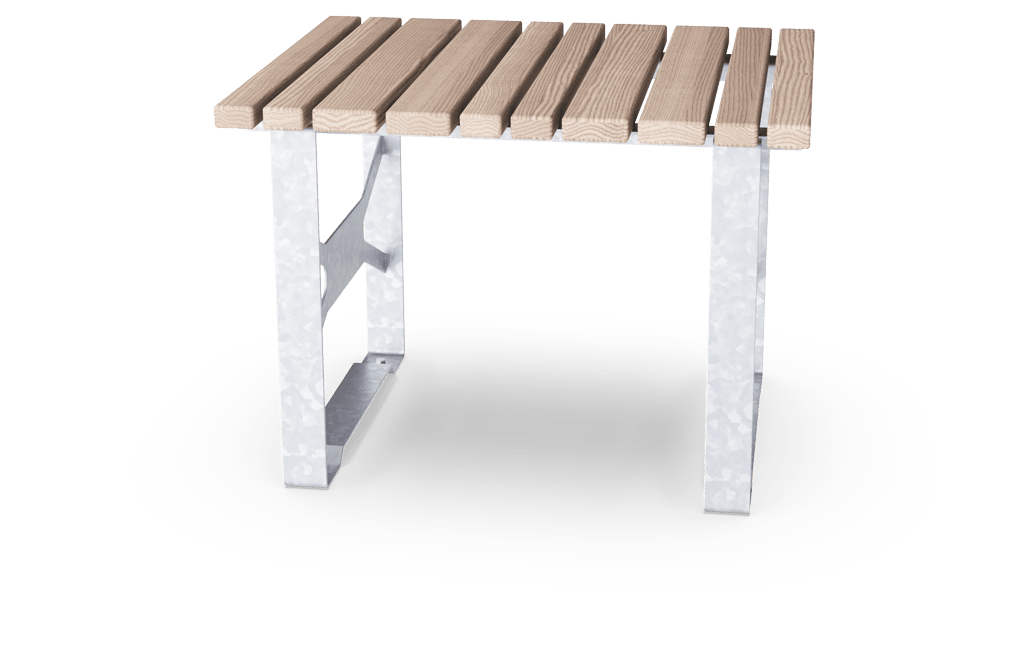 Čtvercový stůl Rumba d= 100 cm