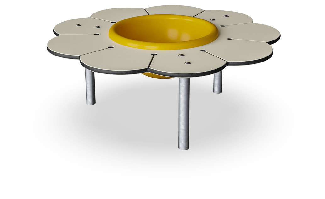 Daisy Desk with Bowl