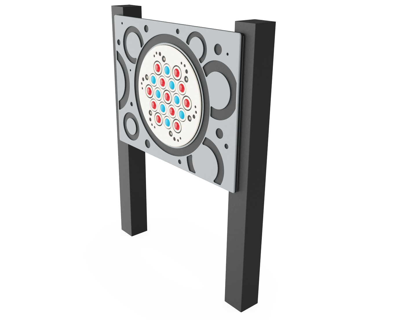 Roller Ball Play Panel, Square Posts