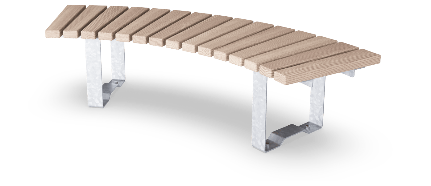 Rumba Bench Curved 60°