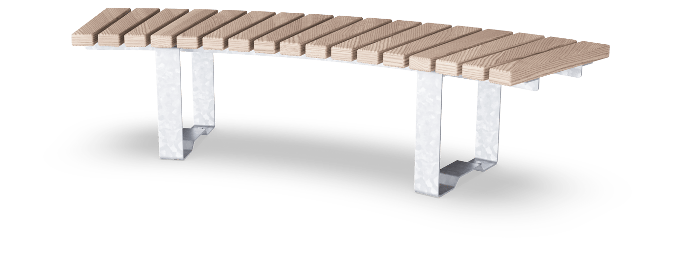 Rumba Bench Curved 45°
