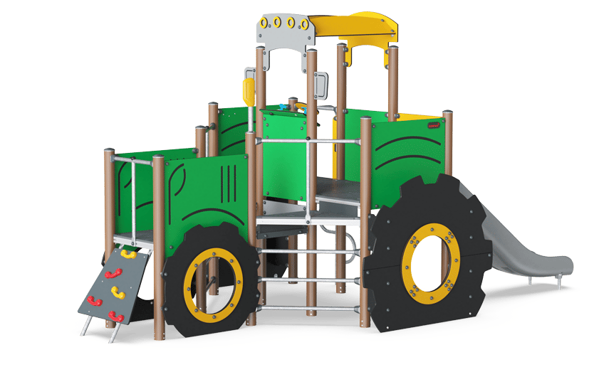 Tractor with Slide