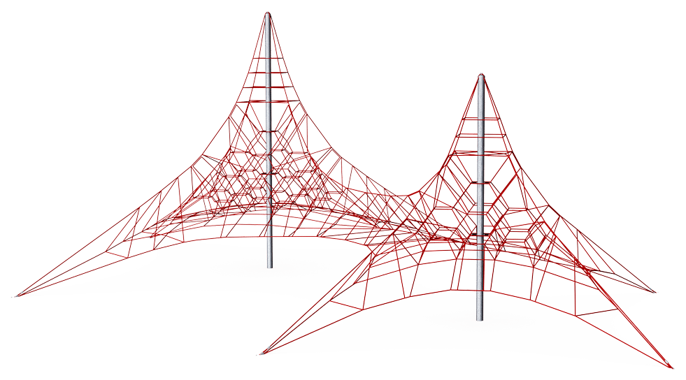 Two-mast Spacenet L