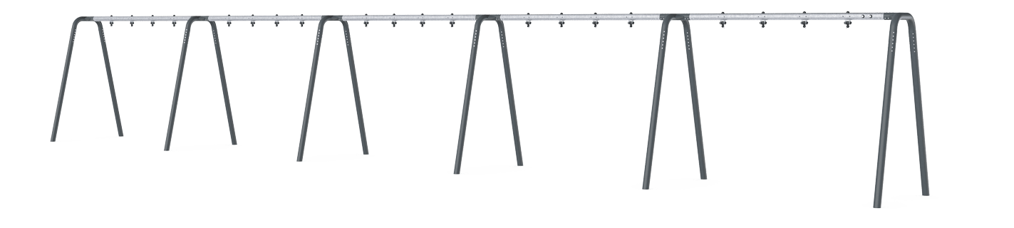 Portaalschommel frame H:2,5m voor 10 zitjes
