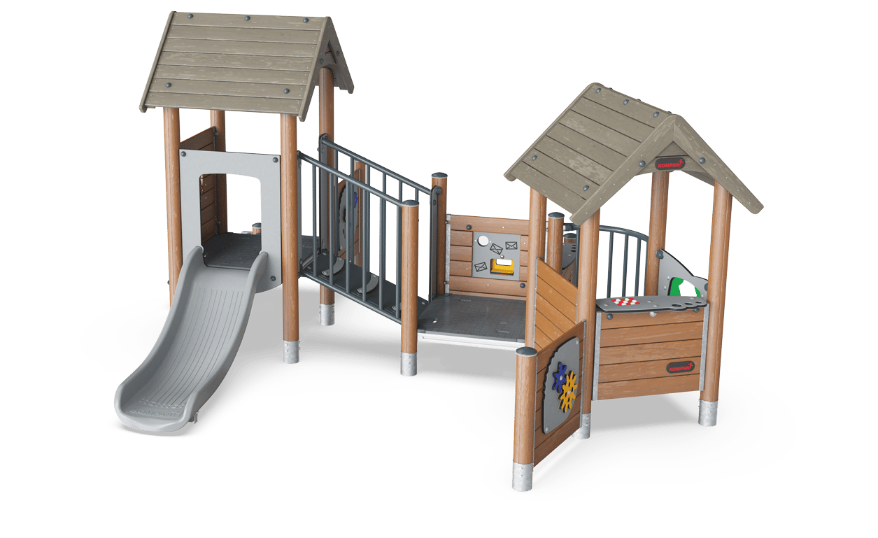 Play Tower & House with Balcony