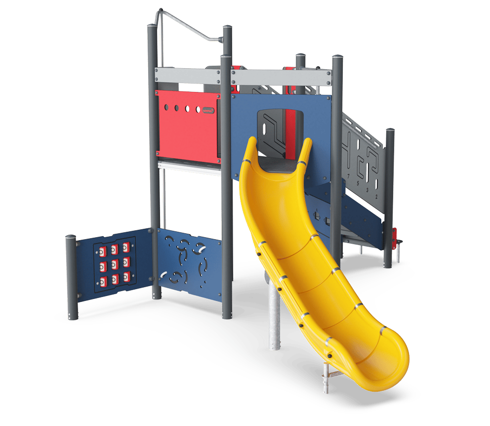 Play Tower with Curved Slide