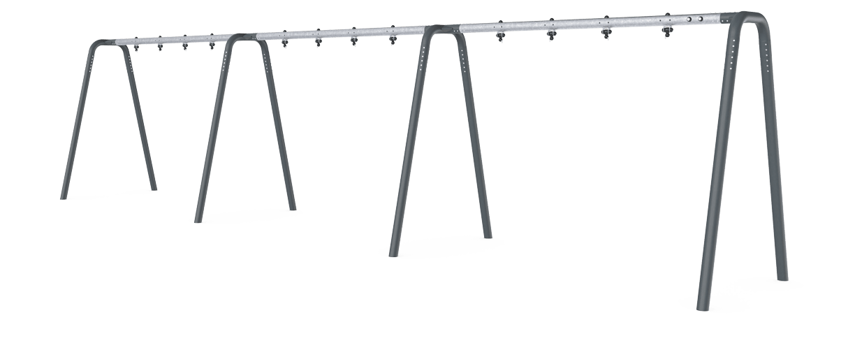 Portaalschommel frame H:2,5m voor 6 zitjes