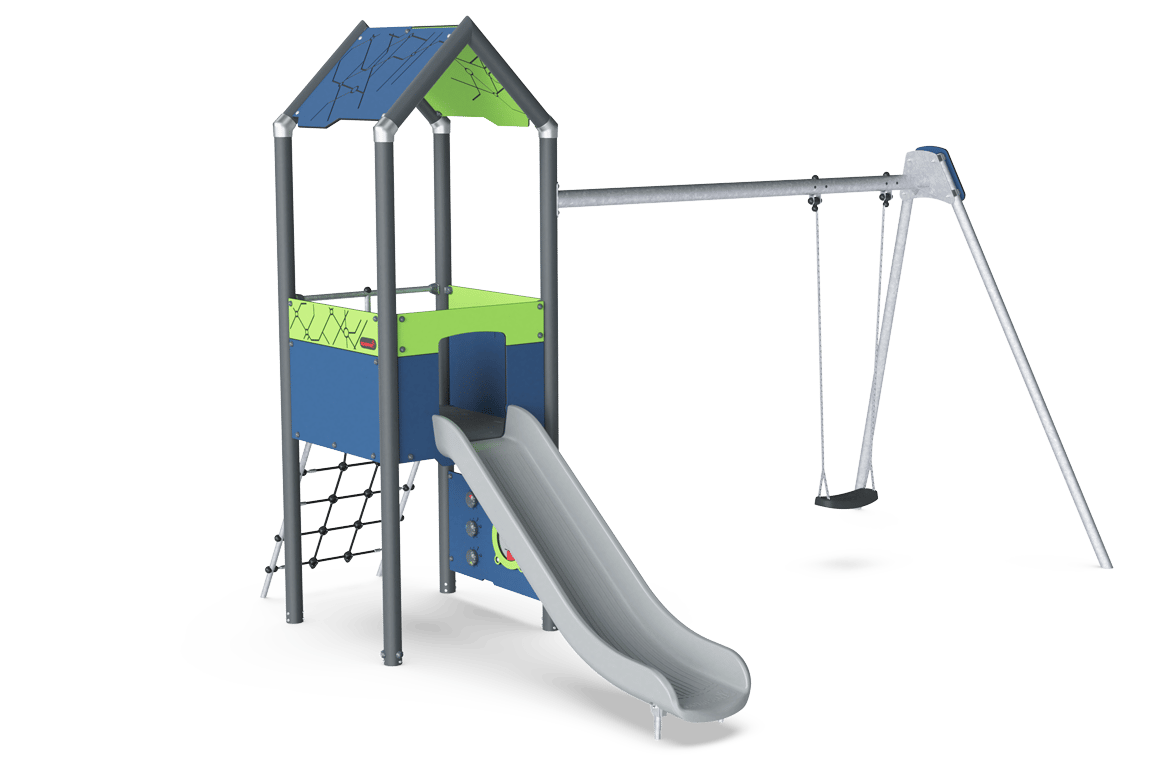 Play Tower with Swing, 1 Seat