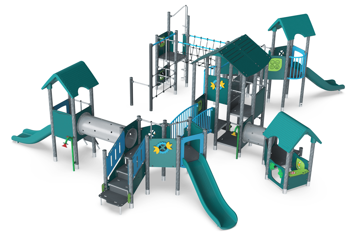Multi Play Tower & Playhouses