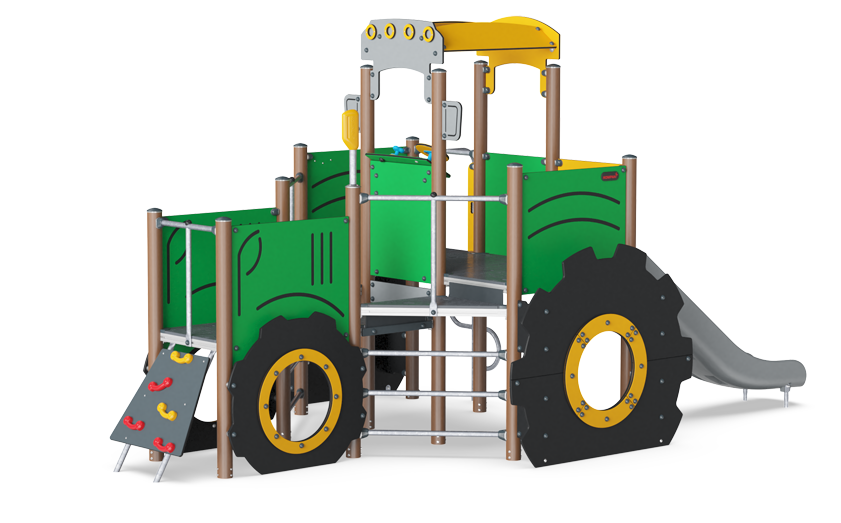 Tractor with Slide