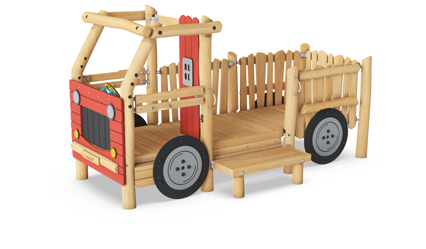 Robinia speelelement - vrachtwagen met korte neus