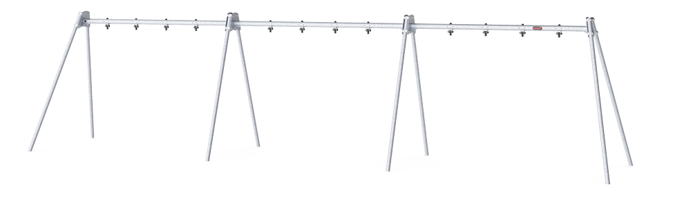 6-Seat Frame H:2.5, Steel