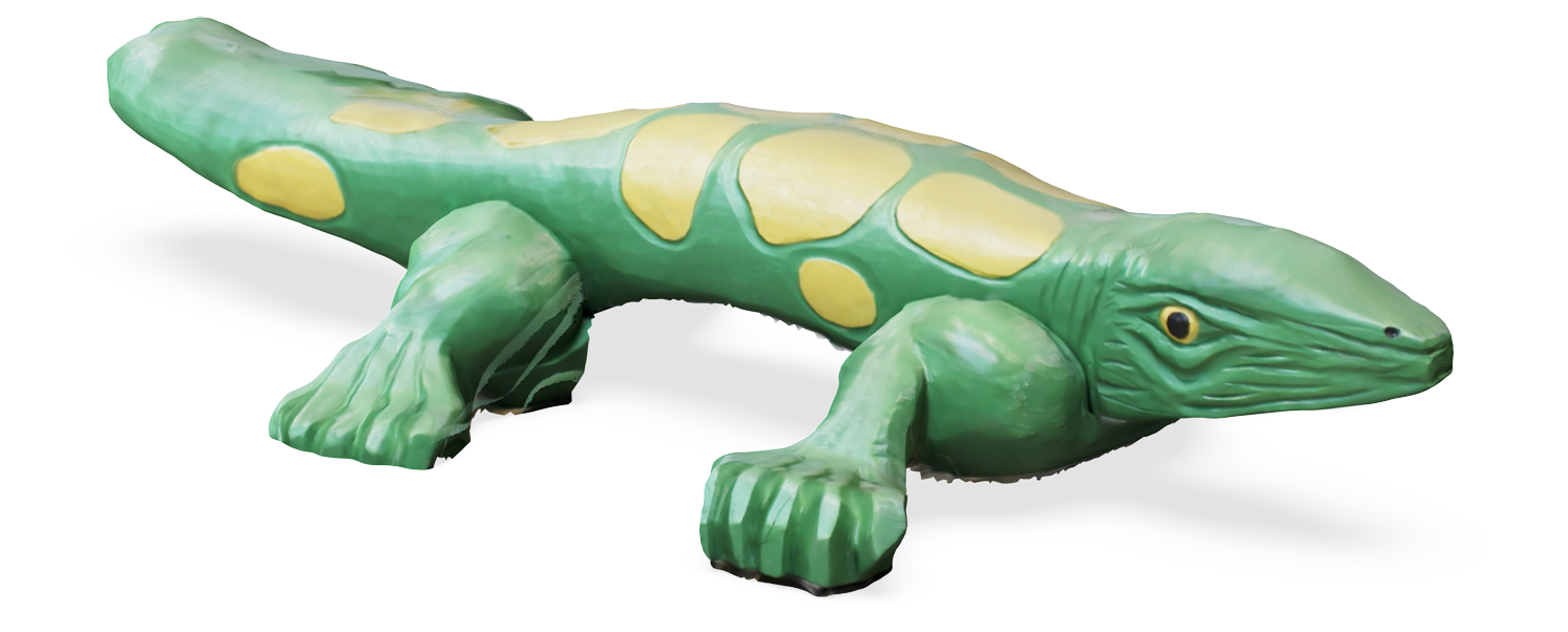 Lizard Sculpture