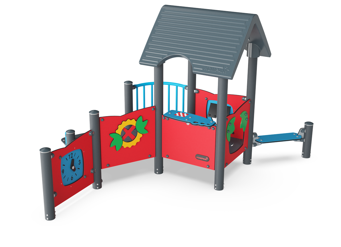 Playhouse with Bench