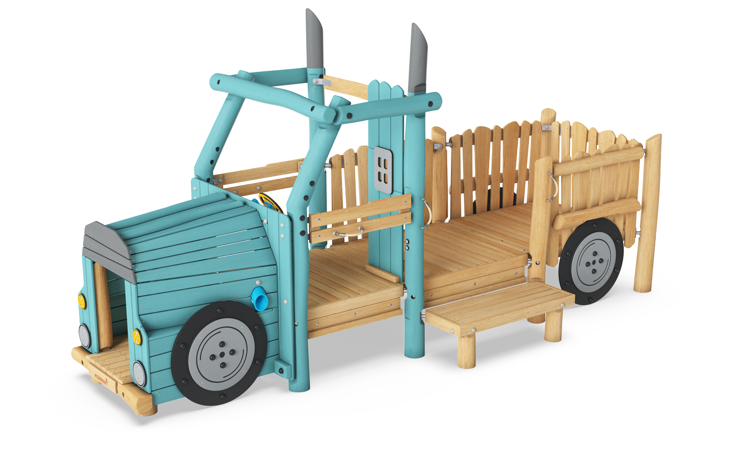 Robinia speelelement - vrachtwagen met lange neus