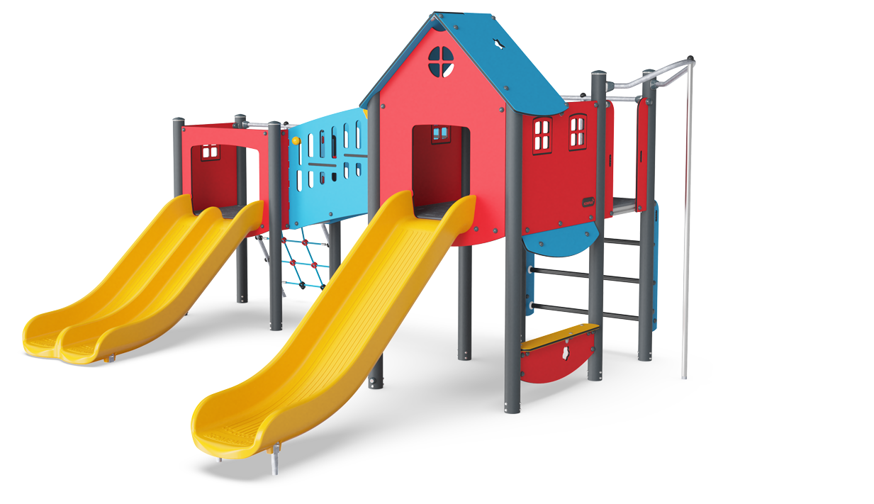 Double Tower with Slides